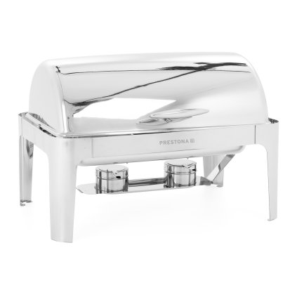 Chafing Roll-Top 2xGN 1/2, 2x4 l, 635 x 455 x 440 mm | PRESTONA, P51812