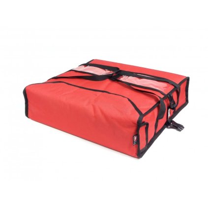 Taška na pizzu na 2 krabice 500x500 mm, material Cordura, červená s černým lemováním | FURMIS, T2XL