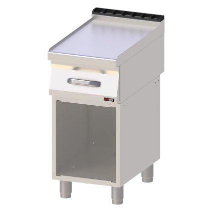 Pracovní plocha 40x64 - 1x zásuvka GN 1/1 | REDFOX - PP 70/40