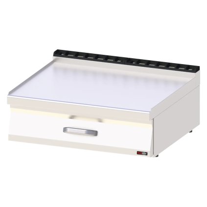 Pracovní plocha 80x64 - 1x zásuvka 2x GN 1/1 | REDFOX - PP 70/08