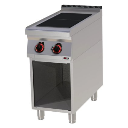 Sporák elektrický 2x plotýnka s podestavbou 400 V | REDFOX - SPL 90/40 E