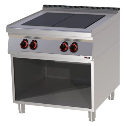 Sporák elektrický 4x plotýnka s podestavbou 400 V | REDFOX - SPL 90/80 E