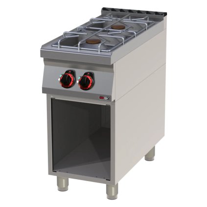 Sporák plynový 2x hořák s podestavbou | REDFOX - SP 90/40 G