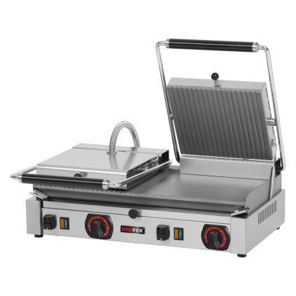 Kontaktní gril kombinovaný elektrická 57x24 400 V | REDFOX - PD 2020 M