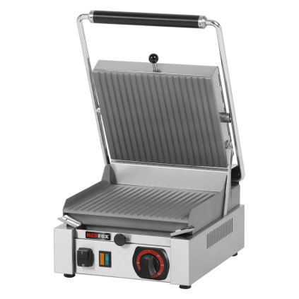 Kontaktní gril rýhovaný elektrický horní rýhovaná deska 26x24 230 V | REDFOX - PS 2010 R