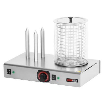 Hot dog 3 trn s košíkem s nádobou | REDFOX - HD 03 NK