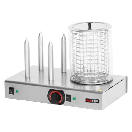 Hot dog 4 trny s košíkem s nádobou | REDFOX - HD 04 NK