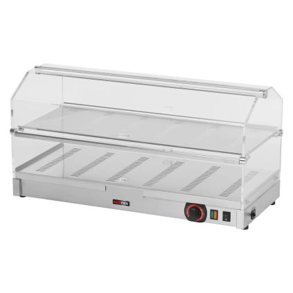 Vitrínka vyhřívaná dvoupatrová 80x35 | REDFOX - VEC 820