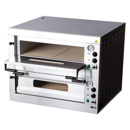 Pizza pec dvoupatrová 8x d=33 cm | REDFOX - E 8