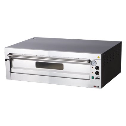 Pizza pec podlouhlá jednopatrová 6x d=33 cm | REDFOX - E 6 L