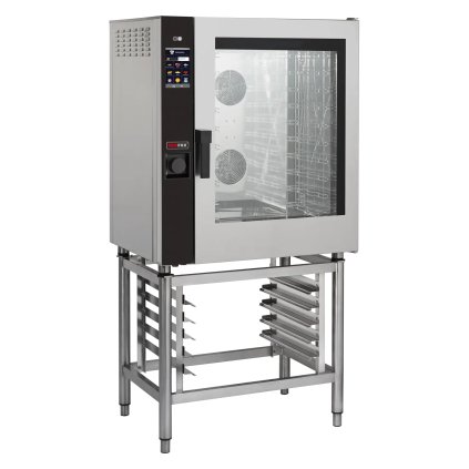 Konvektomat elektrický 10x GN 1/1, 17,4 kW, nástřik, dotykový, automatickámytí, pravé dveře | REDFOX - MPD 1011 X ERAM