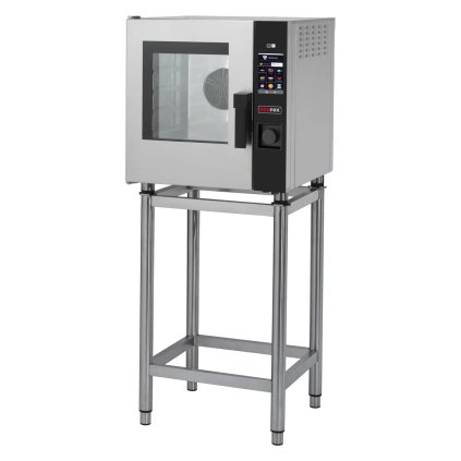 Konvektomat elektrický 5x GN 2/3, 4,8 kW, nástřik, dotykový, automatická mytí, levé dveře | REDFOX - MPD 0523 X ELAM