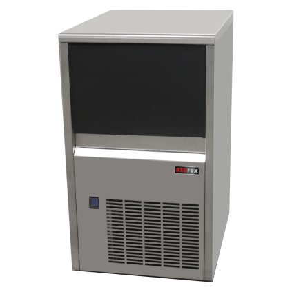 Výrobník ledu chlazený vodou kostkový led 14 g 22 kg / 24 h | REDFOX - SS 25 W