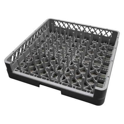 Koš plastový na talíře, podnosy a GN 50x50x11 | REDFOX - C 1004