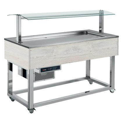 Bufet chlazený GN 3-1/1 Wenge | REDFOX - ES LIME+ 3W