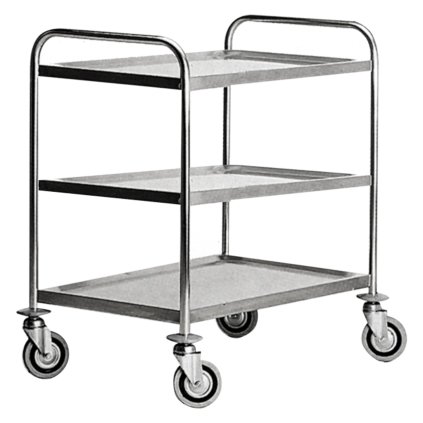 Servírovací vozík 3 police 1000 mm | REDFOX - CR 103