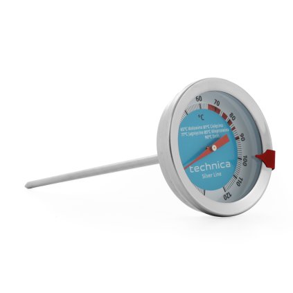 Vpichový teploměr od 0 do 120°C | TECHNICA, Silver Line