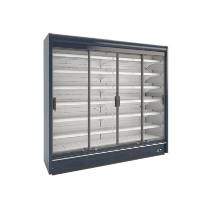 Chladicí vitrína přístěnná posuv. dveře | Juka York 197/80/200 DP