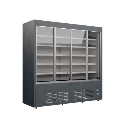 Chladicí vitrína přístěnná, kř. dveře | Juka Varna 210/60 DUZ mini