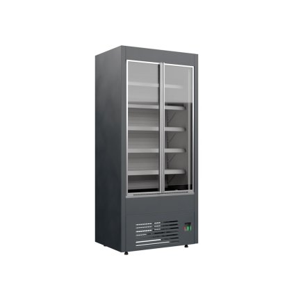 Chladicí vitrína přístěnná, kř. dveře | Juka Varna 90/60 DUZ mini