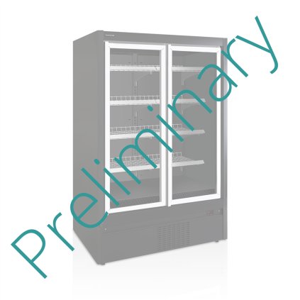 Mrazicí vitrína přístěnná, kř. dveře | TEFCOLD EXTRA1875 FD