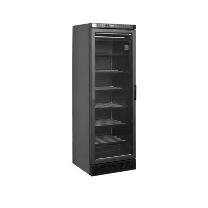 Mrazicí skříň, levé křídlové dveře | TEFCOLD UFSC371G Black L/H