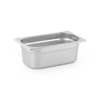 Gastronádoba GN 1/4 100 mm, nerezová ocel | MJUSK, 14100