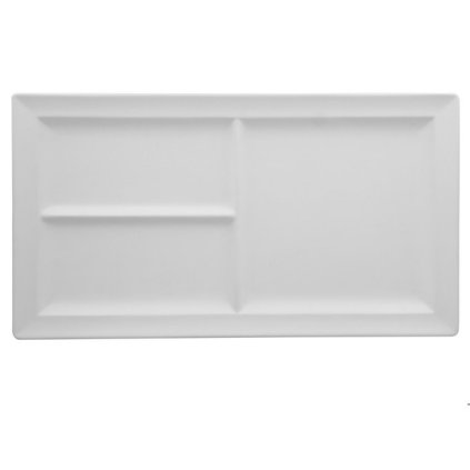 RAK Talíř mělký 39 × 21 cm – trojdílný | RAK Porcelain, CLRP38IN3-6