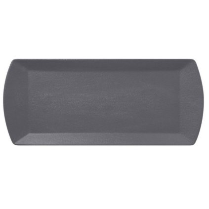 RAK Talíř obdélný 35 × 15 cm, šedá | RAK Porcelain, NFOPSP35GY-12