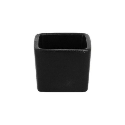 RAK Miska nízká tvar kostky 6 cl, černá | RAK Porcelain, NFOPSD02BK-12