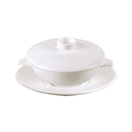 RAK Miska na polévku s víčkem 27 cl | RAK Porcelain, NNCS27-6
