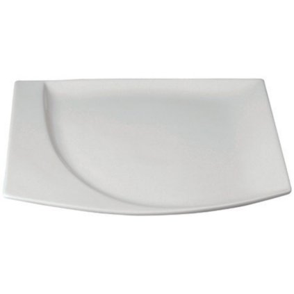 RAK Mazza talíř mělký čtvercový 32 × 29 cm | RAK Porcelain, MZSP32-6