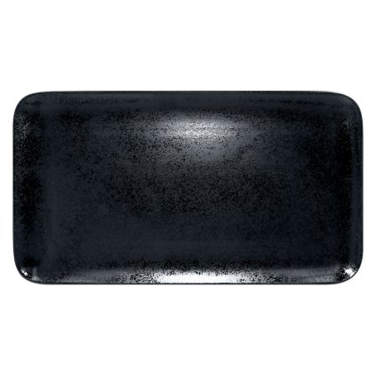 RAK Talíř obdélný 38 x 21 cm, černá | RAK Porcelain, KRAURP38-6