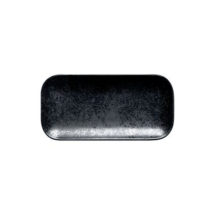 RAK Talíř obdélný 22 x 11 cm, černá | RAK Porcelain, KRAURPM22-12