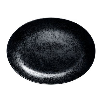 15924 rak talir ovalny 32 23 cm cerna rak krnnop32