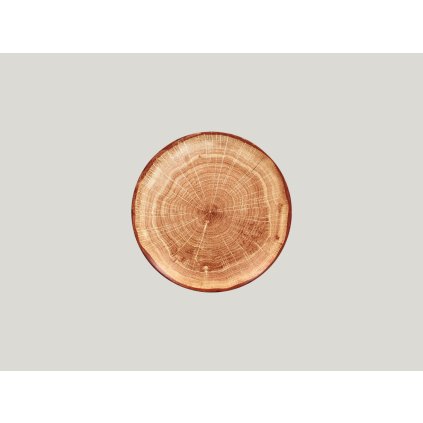 RAK Woodart talíř mělký coupe 21 cm – světle hnědá | RAK Porcelain, WDNNPR21TB-12