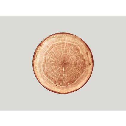 RAK Woodart talíř mělký coupe 27 cm – světle hnědá | RAK Porcelain, WDNNPR27TB-12