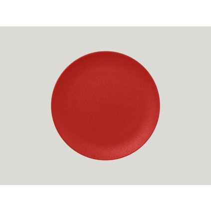 RAK Talíř mělký 24 cm, červená | RAK Porcelain, NFNNPR24BR-12