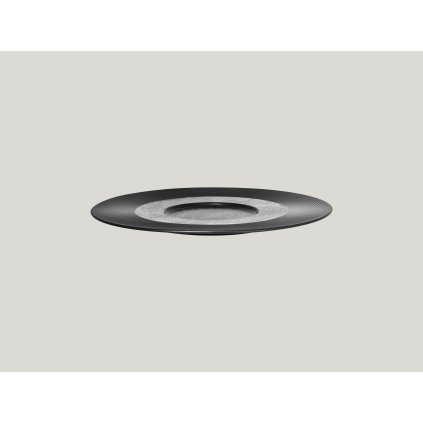 RAK Talíř mělký Gourmet 29 cm – černá | RAK Porcelain, EDGF29-12