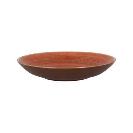RAK Twirl talíř hluboký 26 cm – coral | RAK Porcelain, TWBUBC26CO-12