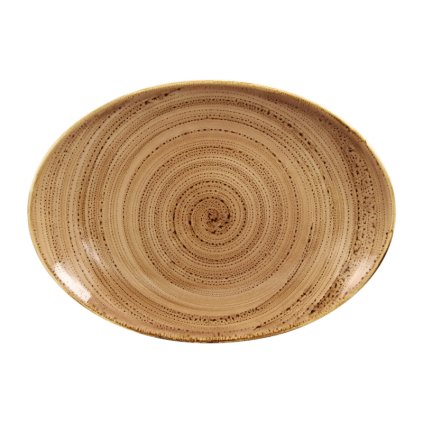 RAK Twirl talíř oválný 32 × 23 cm – shell | RAK Porcelain, TWNNOP32SH-6