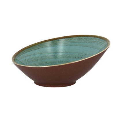 RAK Twirl miska zkosená 29 cm – lagoon | RAK Porcelain, TWBUBA29LA-1