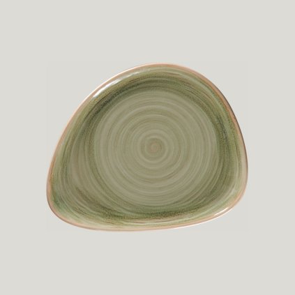 RAK Spot talíř mělký 24 × 19,5 cm – smaragdový | RAK Porcelain, SEMFLFP24-12