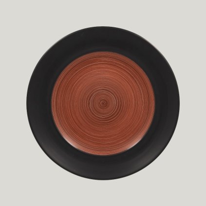 RAK Trinidad talíř mělký pr. 27 cm, hnědý | RAK Porcelain, TRCLFP27BW-12