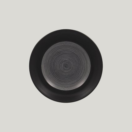 RAK Trinidad talíř mělký pr. 17 cm, šedý | RAK Porcelain, TRCLFP17BG-24