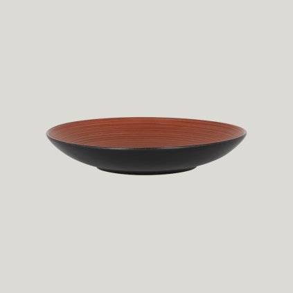 RAK Trinidad talíř hluboký pr. 23 cm, hnědý | RAK Porcelain, TRNNDP23BW-12