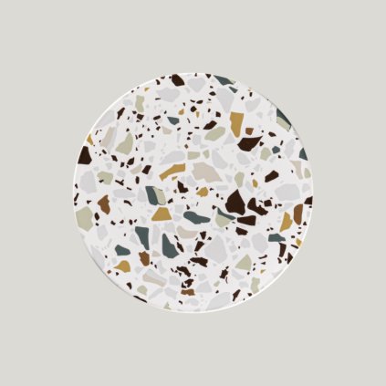 Kerrazzo talíř mělký pr. 19 cm| RAK Porcelain, KELUFP19-24