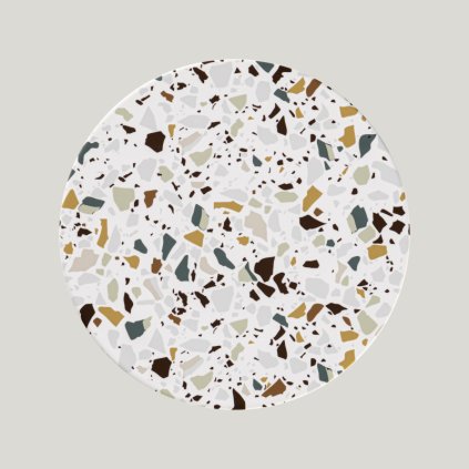 Kerrazzo talíř mělký pr. 27 cm| RAK Porcelain, KELUFP27-12