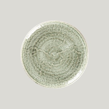 Krush talíř mělký coupe pr. 21 cm, zelený| RAK Porcelain, KSRP21SG-12