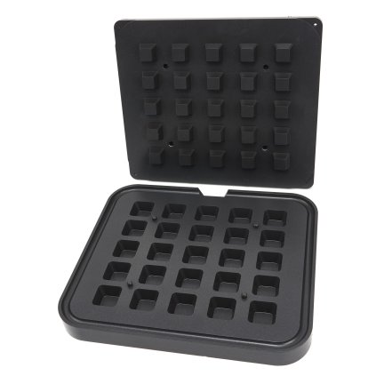 Forma na tartaletky - čtvercová - 39/29 mm - 25 kusů | Maxima, 9374325